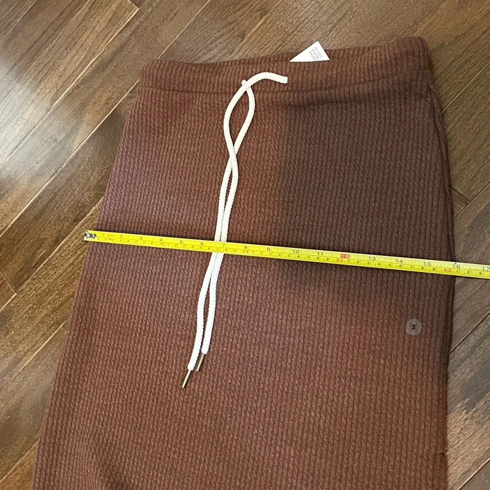American Eagle Brown Ribbed Knit Skirt sz sm - Picture 6 of 9